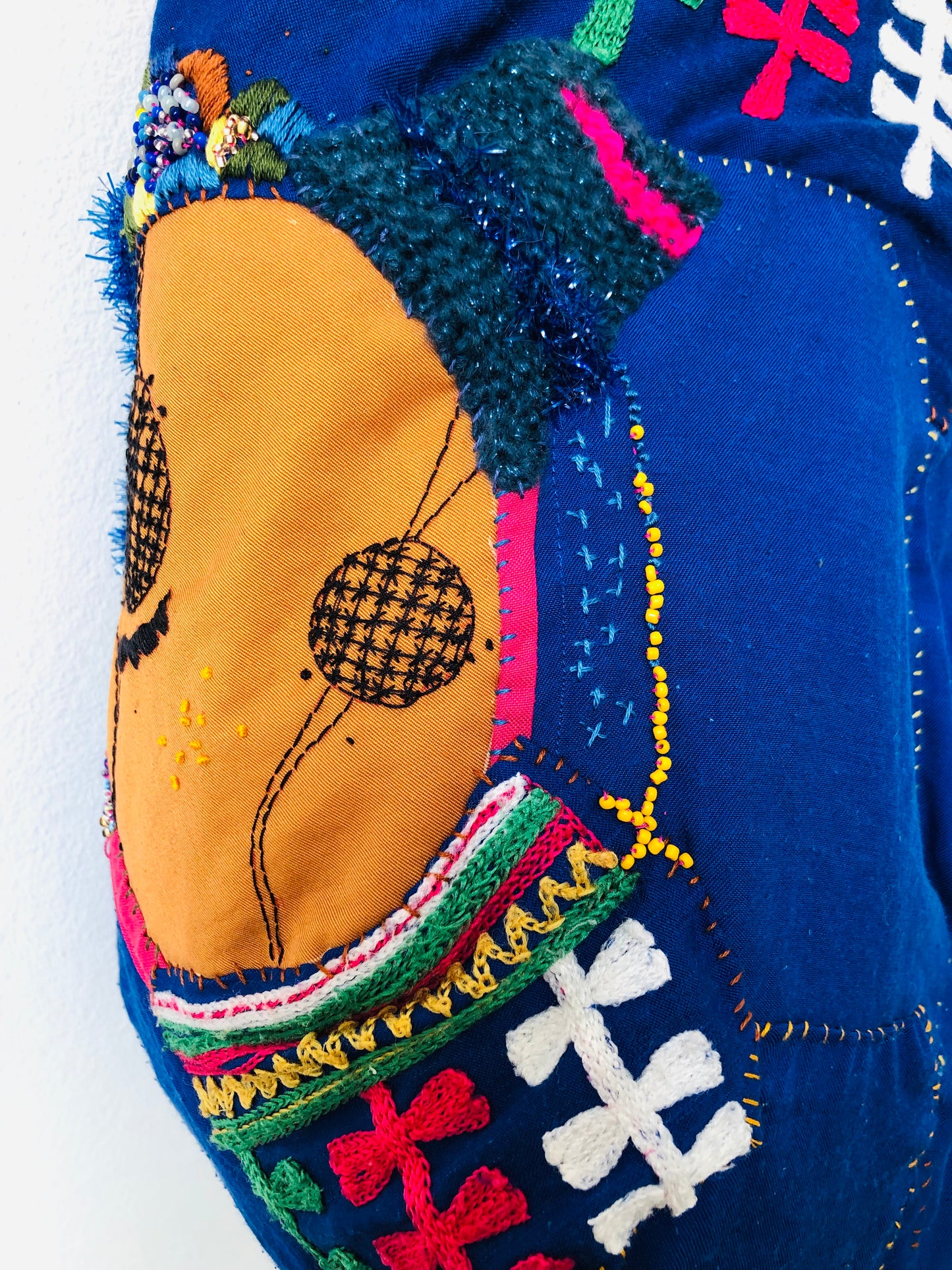 Bag Hand-sewn bag Fabric Slow fashion Handmade 1999