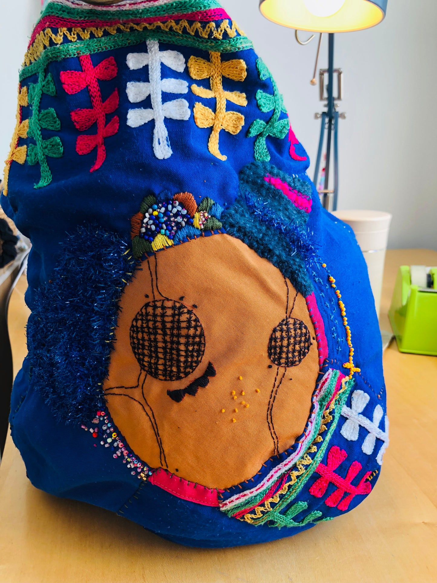 Bag Hand-sewn bag Fabric Slow fashion Handmade 1999