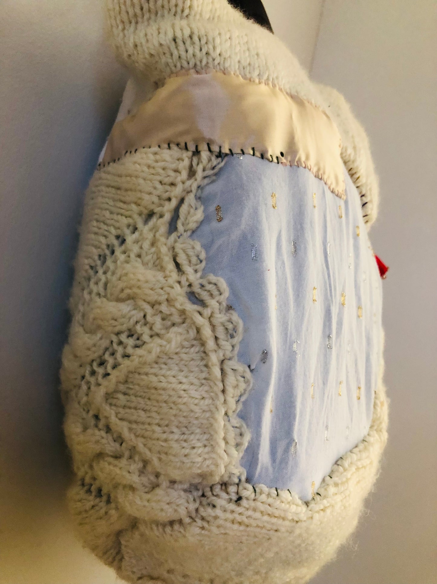 Bag 手縫いのバッグ　布製　トートバッグ　スローファッション　ハンドメイド　2337