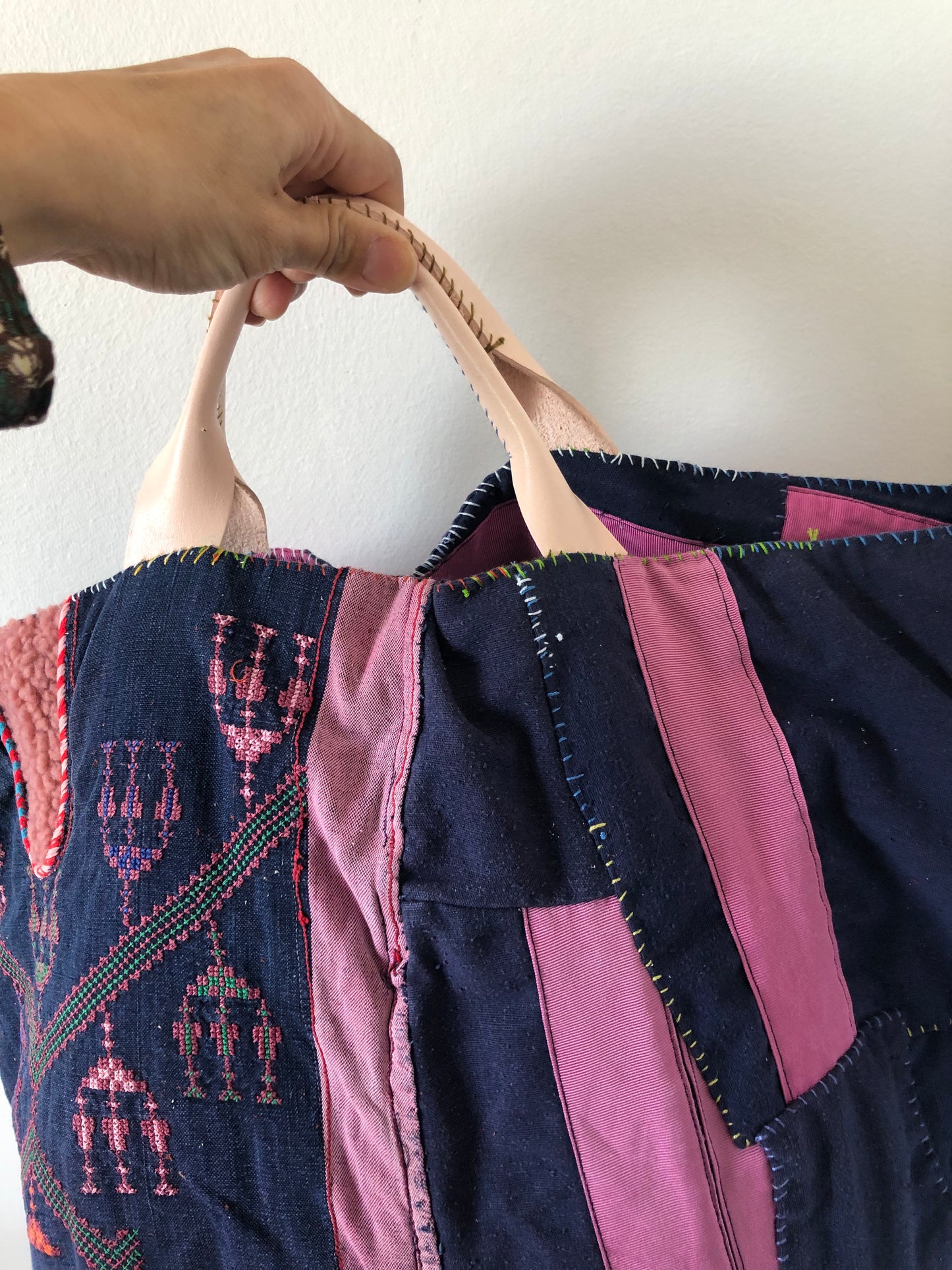 Reserved Bag Reserved item Custom-made Hand-sewn bag Fabric Slow fashion Handmade 1983