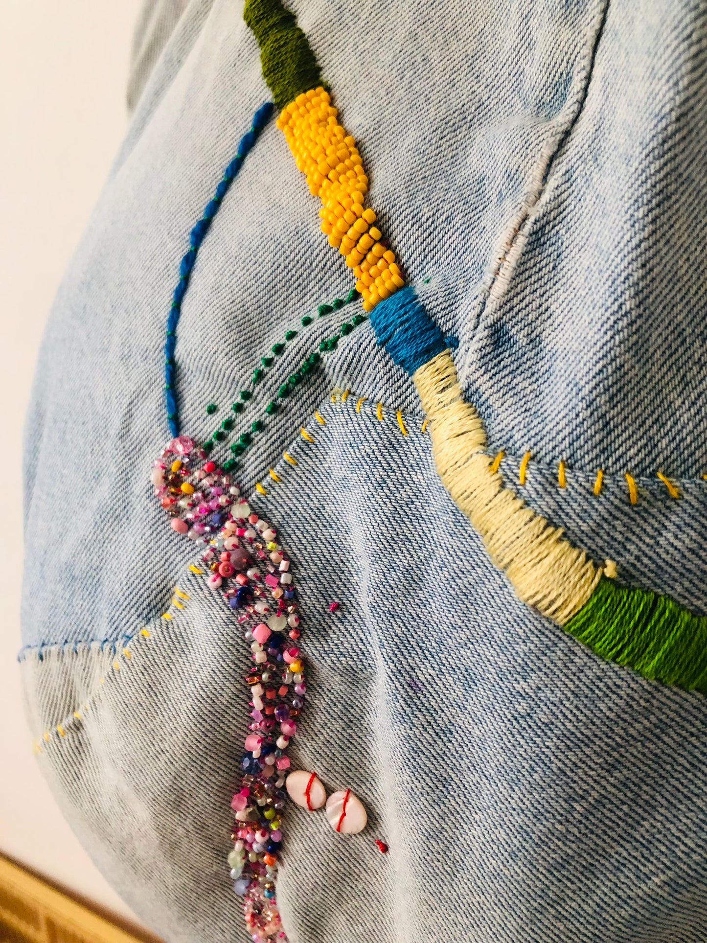 Bag   手縫いのバッグ　布製　スローファッション　ハンドメイド　2014
