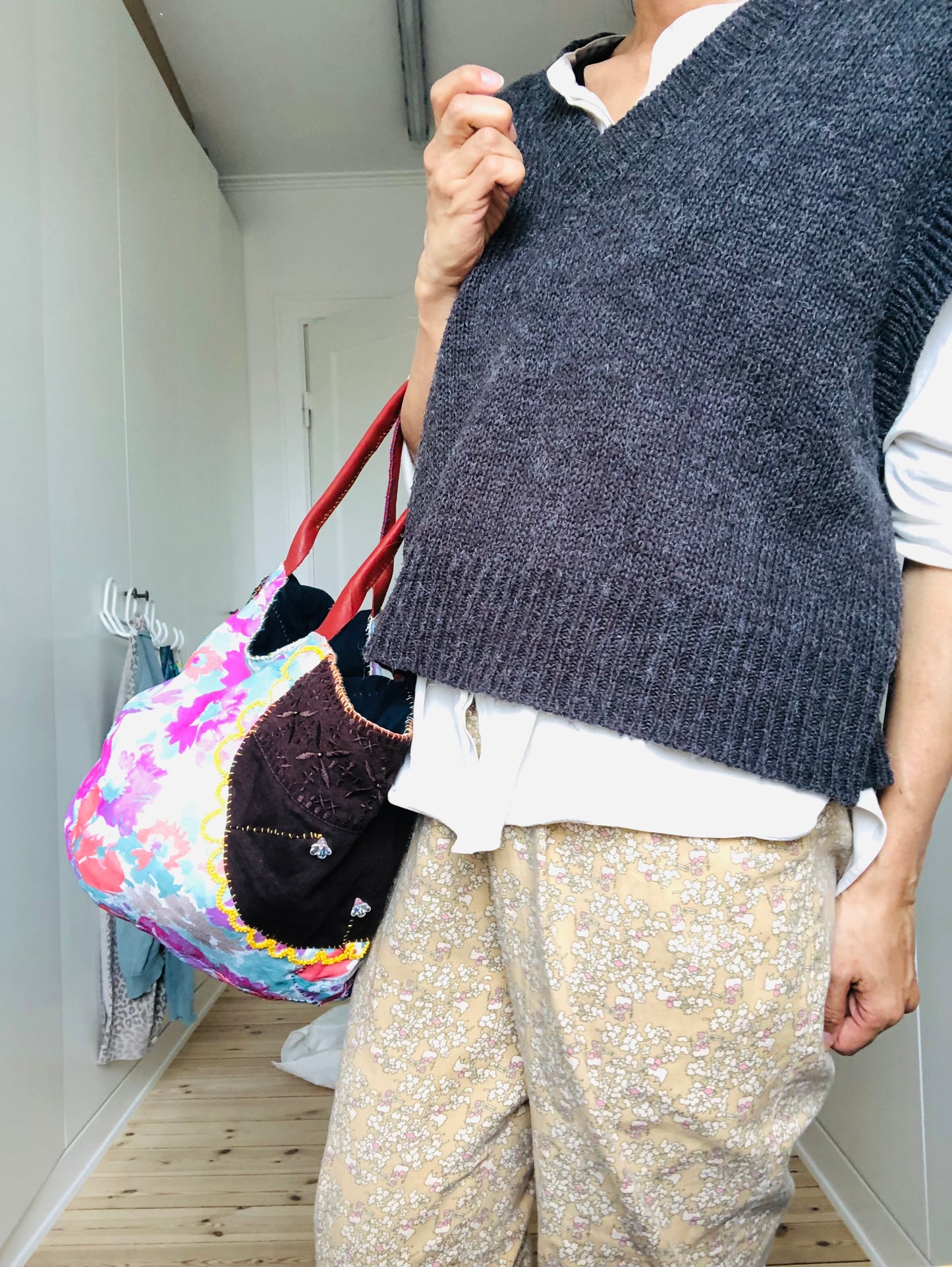 Bag Hand-sewn bag Fabric Slow fashion Handmade 2025