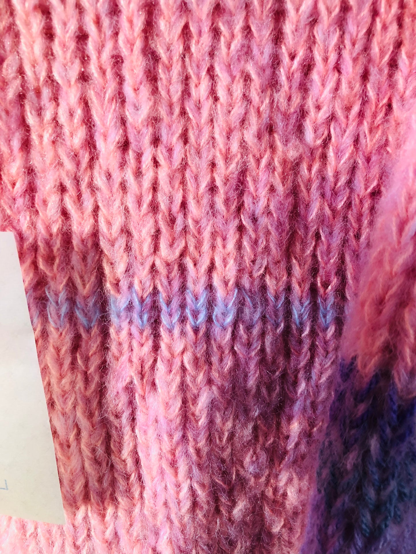 セーター　手編み　スローファッション　ファンシーヤーン　oneofakind  　2360