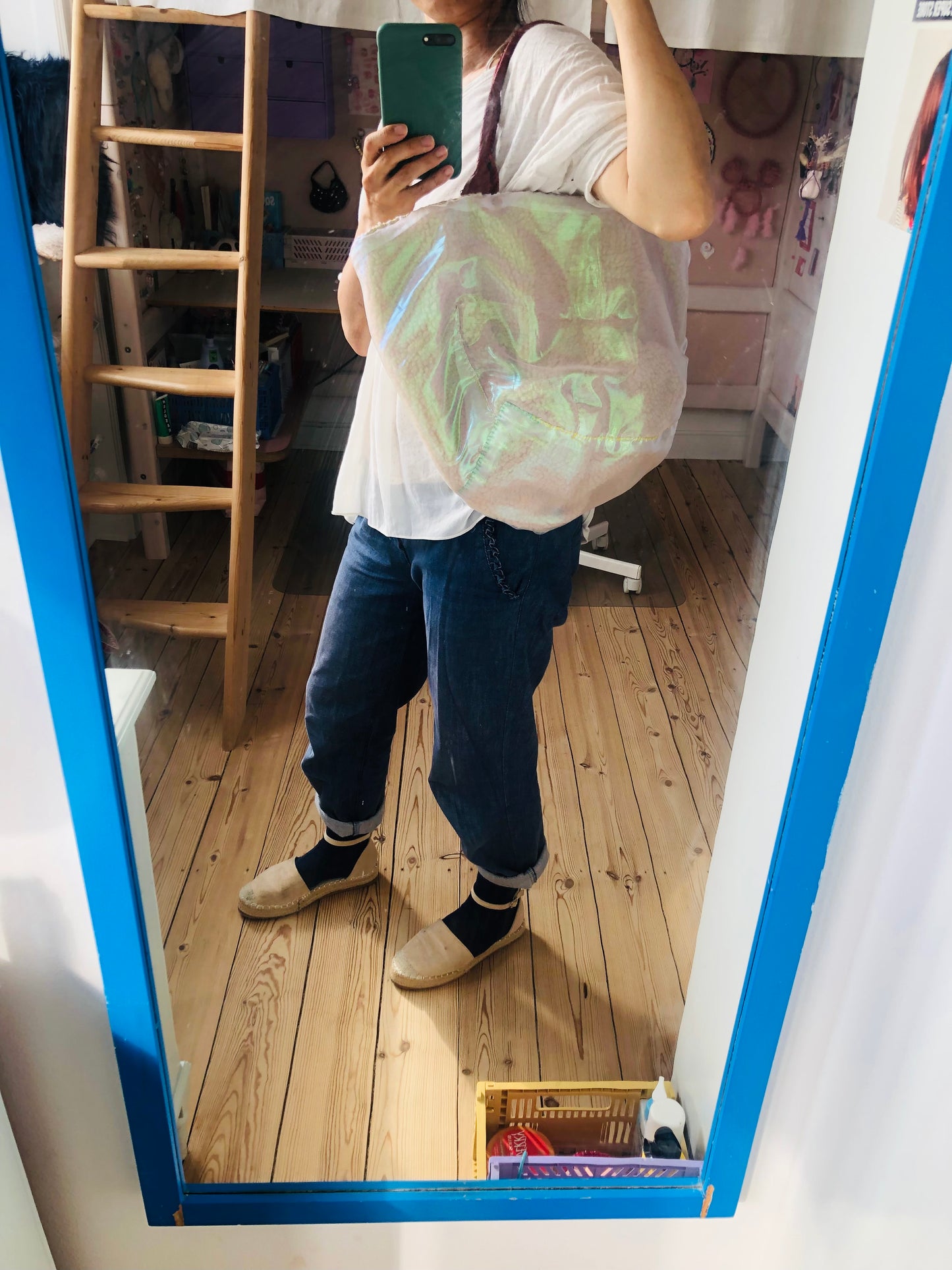 Bag [Resale] Hand-sewn bag Fabric Slow fashion Handmade 2023