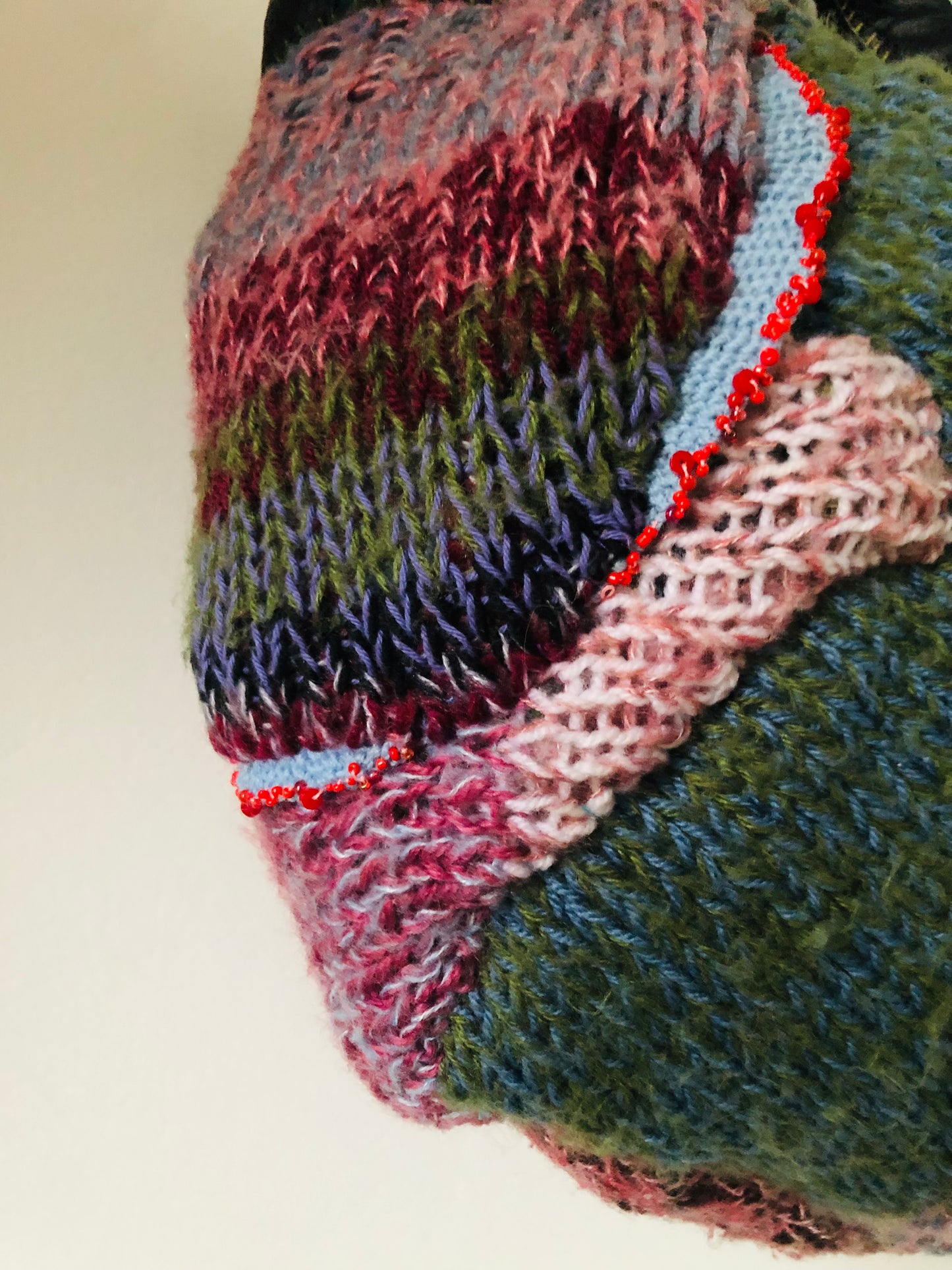 Bag 手縫いのバッグ　布製　トートバッグ　スローファッション　ハンドメイド　2372