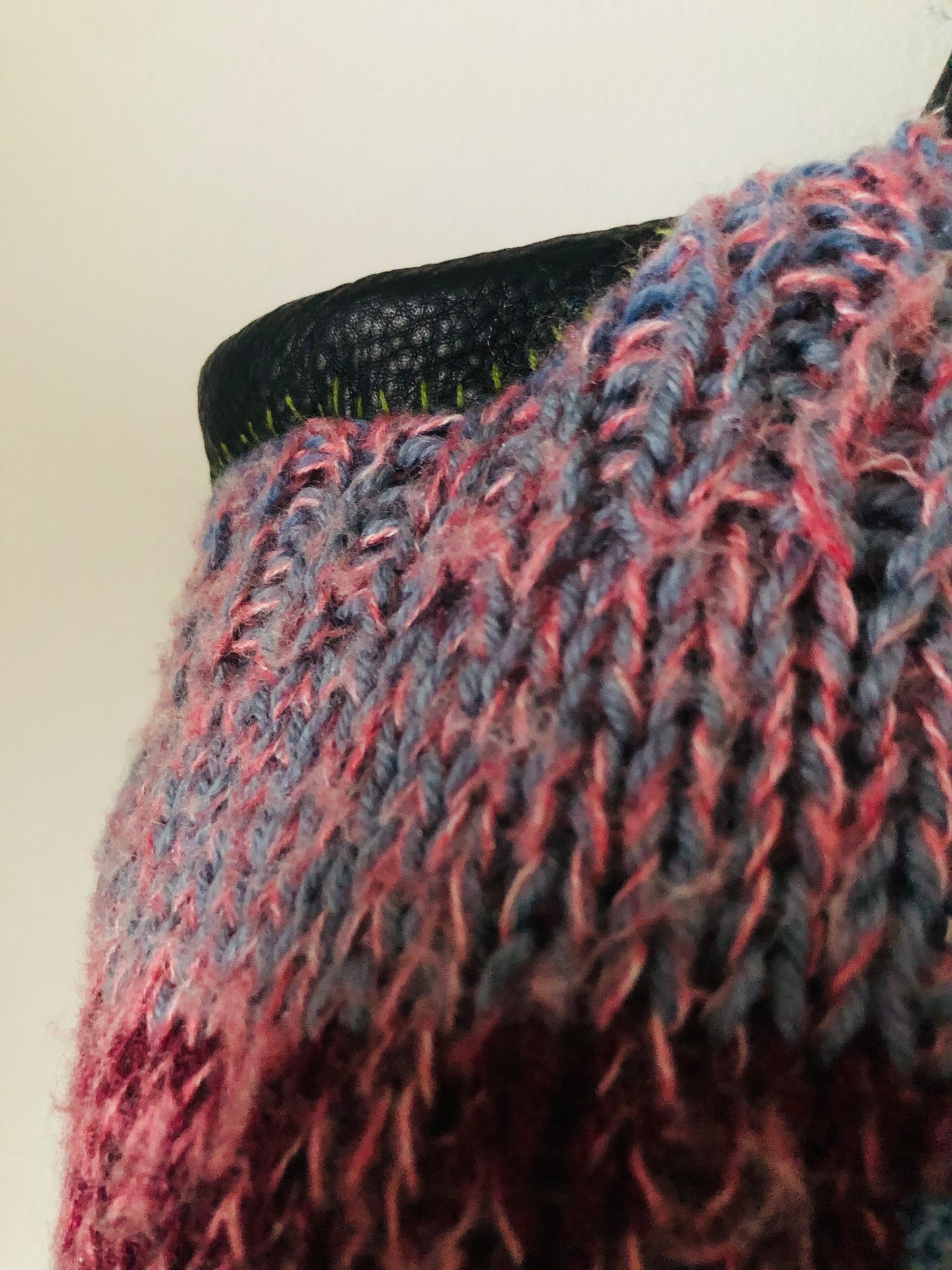 Bag 手縫いのバッグ　布製　トートバッグ　スローファッション　ハンドメイド　2372