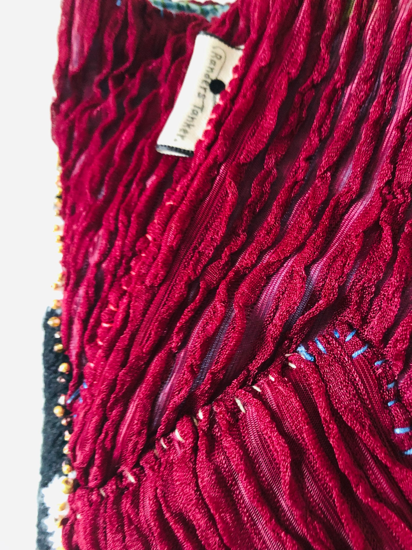 Bag 手縫いのバッグ　布製　トートバッグ　スローファッション　ハンドメイド　2373