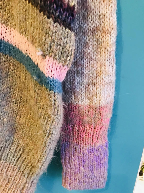 セーター　手編み　1433