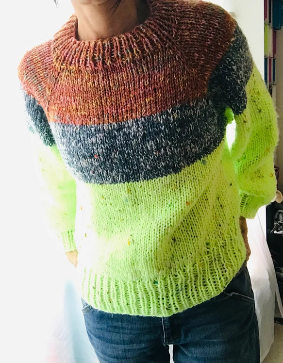 sweater hand-knitted 1379