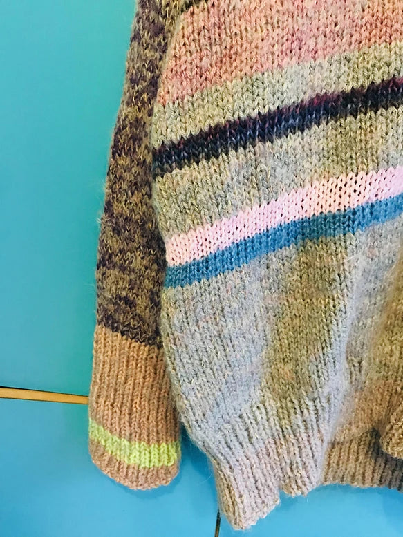 セーター　手編み　1433