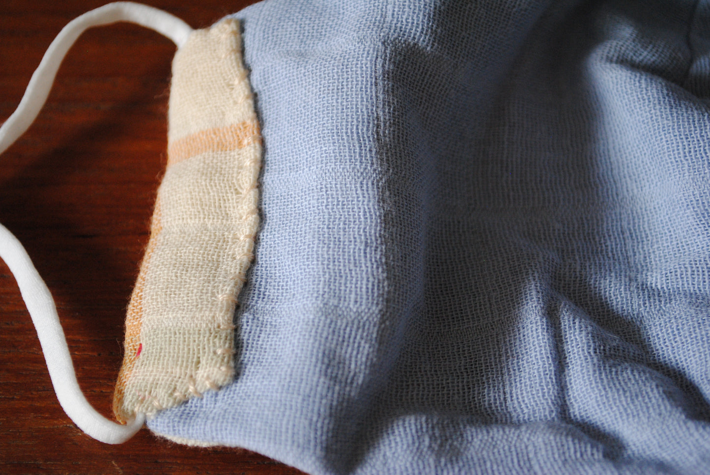 Summer Mask Mask Reusable Adult Mask 100% Muslin Gauze Unisex Non-stuffy Moisturizing Hay Fever [Free Shipping] Hand-sewn 3-1