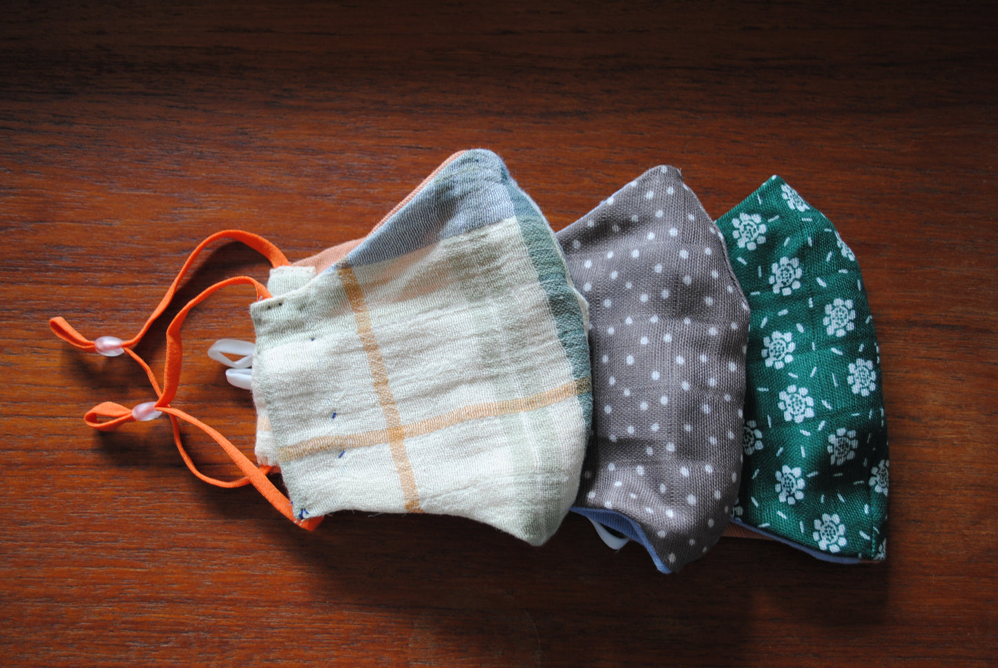 Summer Mask Mask Reusable Adult Mask 100% Muslin Gauze Unisex Non-stuffy Moisturizing Hay Fever [Free Shipping] Hand-stitched 9-1