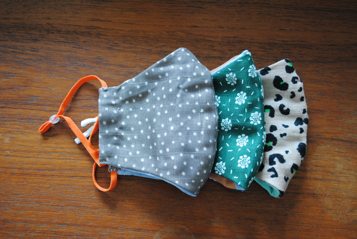 Summer Mask Mask Reusable Adult Mask 100% Muslin Gauze Unisex Non-stuffy Moisturizing Hay Fever [Free Shipping] Hand-stitched 11-2